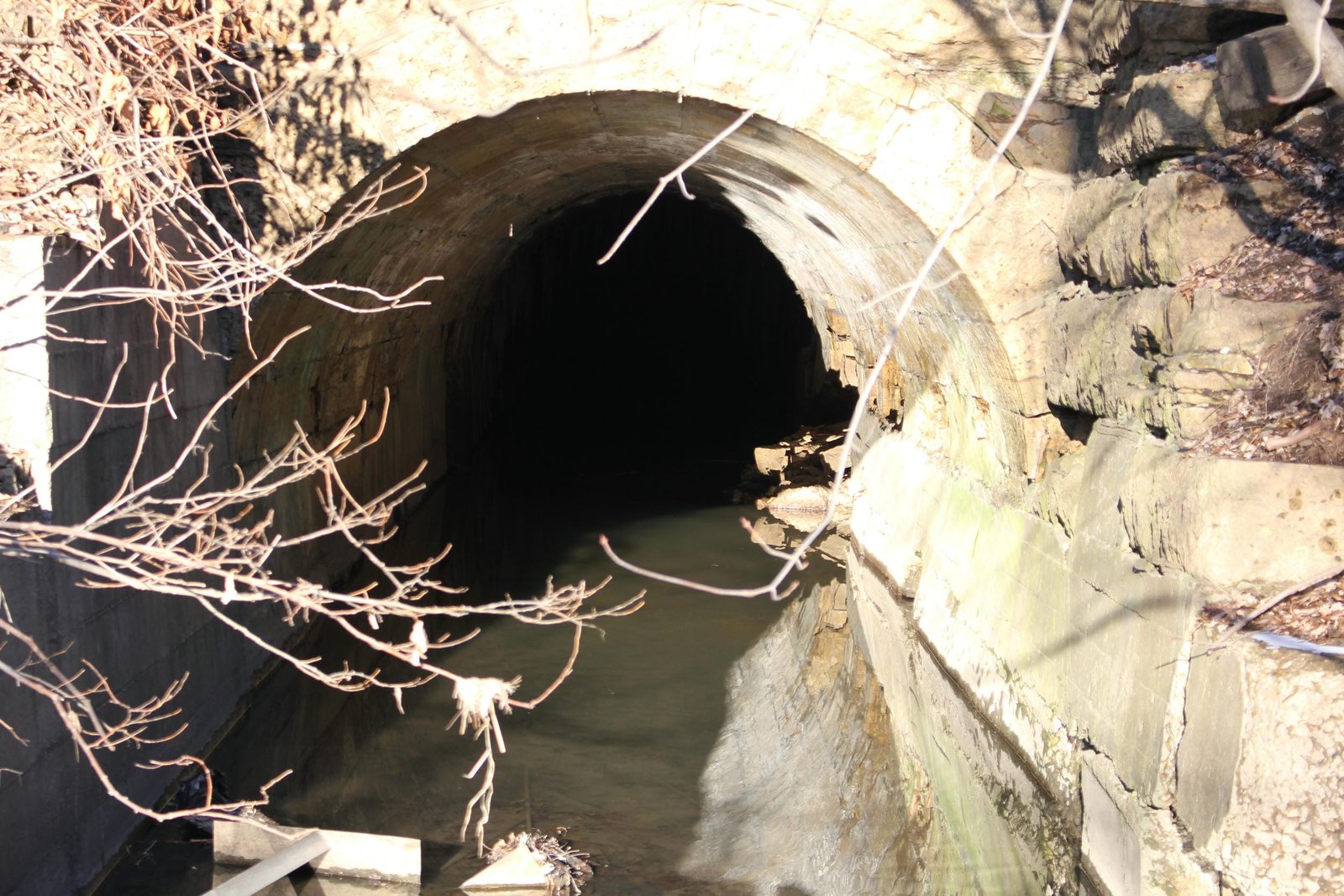 East abutment